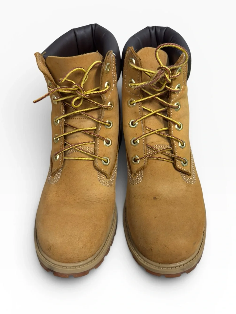 Timberland Premium 6 Inch Waterproof Wheat Nubuck Boots Mens Size 7
